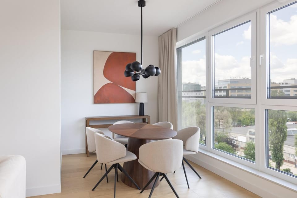 3-Bedroom Mokotów Apartment with Sunny Tarrace Apartment in Warsaw