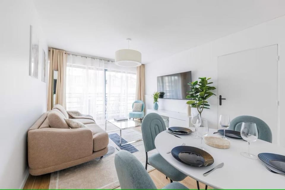 Mobility Lease - Balcony - 1 bedroom Apartment in Levallois-Perret