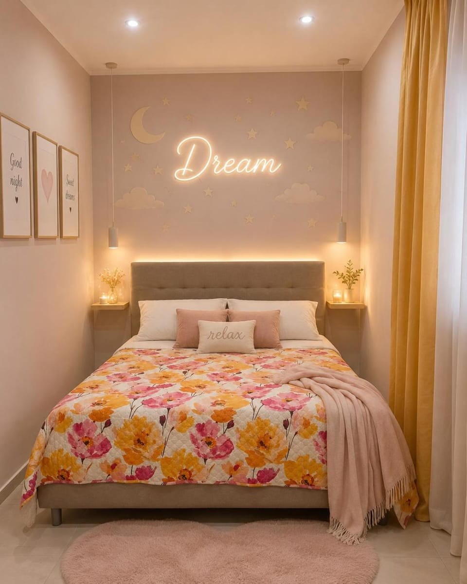 Bed, Photo of the whole room, Bedroom