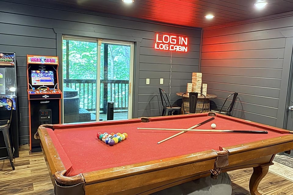Property logo or sign, Billiard, Game Room, View (from property/room), Entertainment