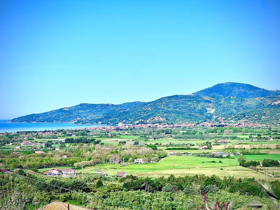 Natural landscape, Mountain view, Sea view