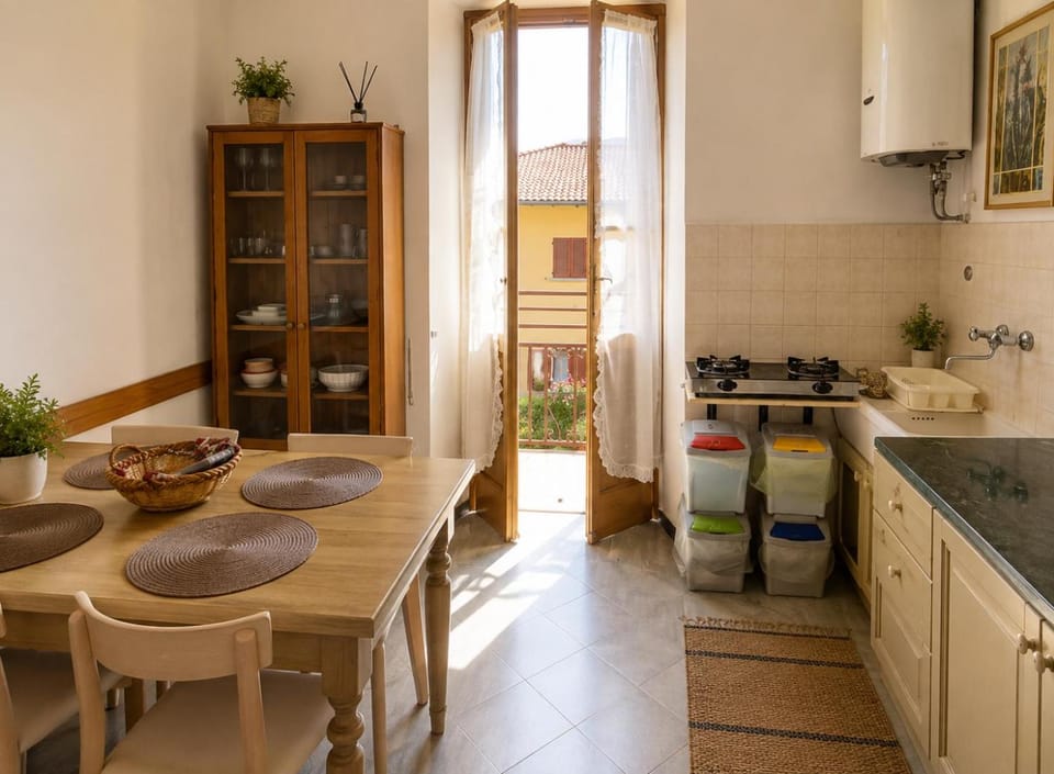 Rosa - Family Stay Near Lake Como - For 6 House in Lugano
