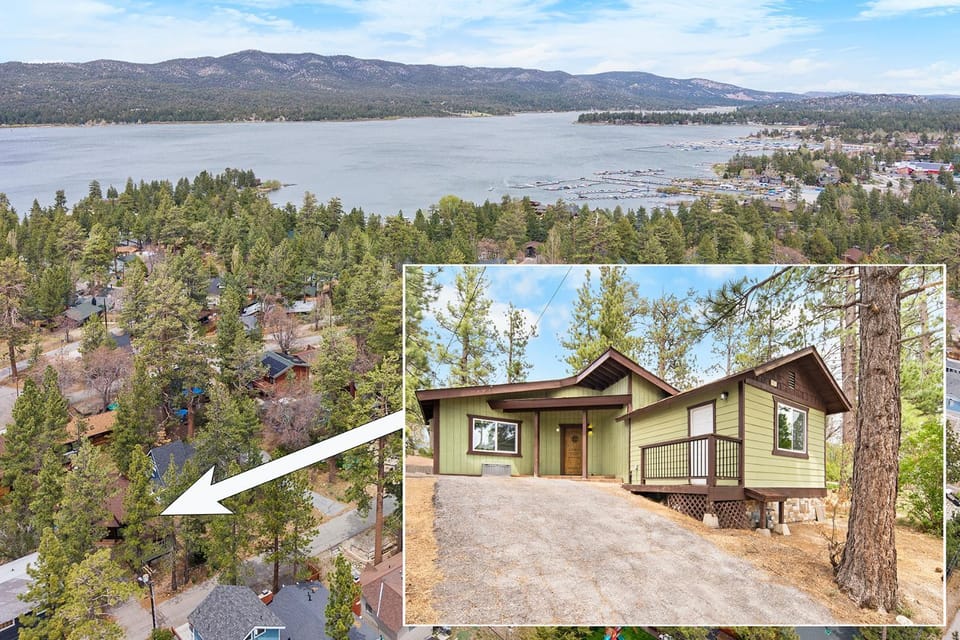 Famliy Cabin with Hot Tub, Playroom, 2 King Beds and Dog-Friendly Cabin in Big Bear