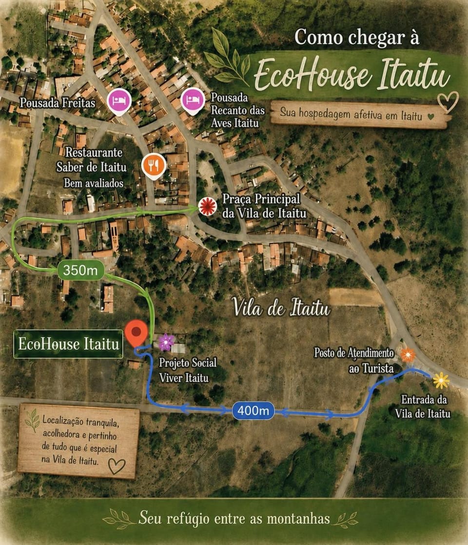 Eco House Itaitu - Seu refúgio entre as montanhas House in State of Bahia