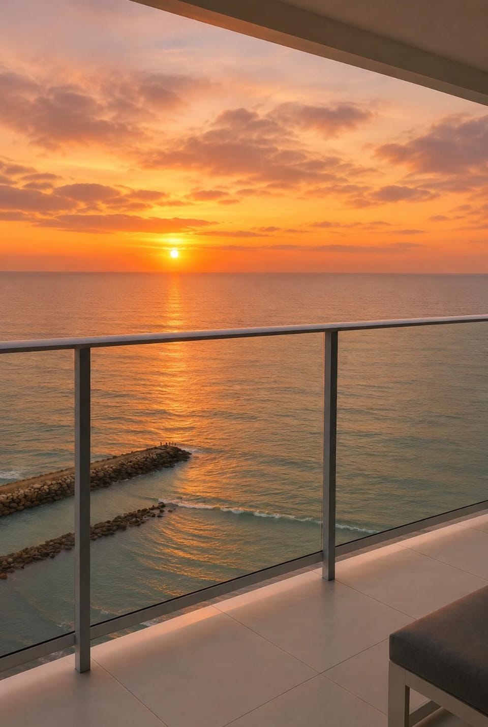 12th Floor Oceanfront Condo -Grand Bay Manta Apartment in Manta