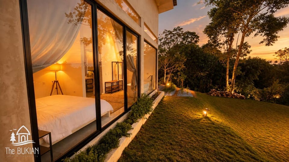 Property building, Garden view