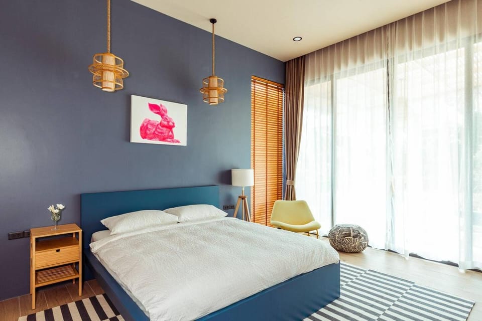 Indigo 3BR Villa Hin Kong Private Pool 510Mbps House in Ko Pha-ngan Sub-district