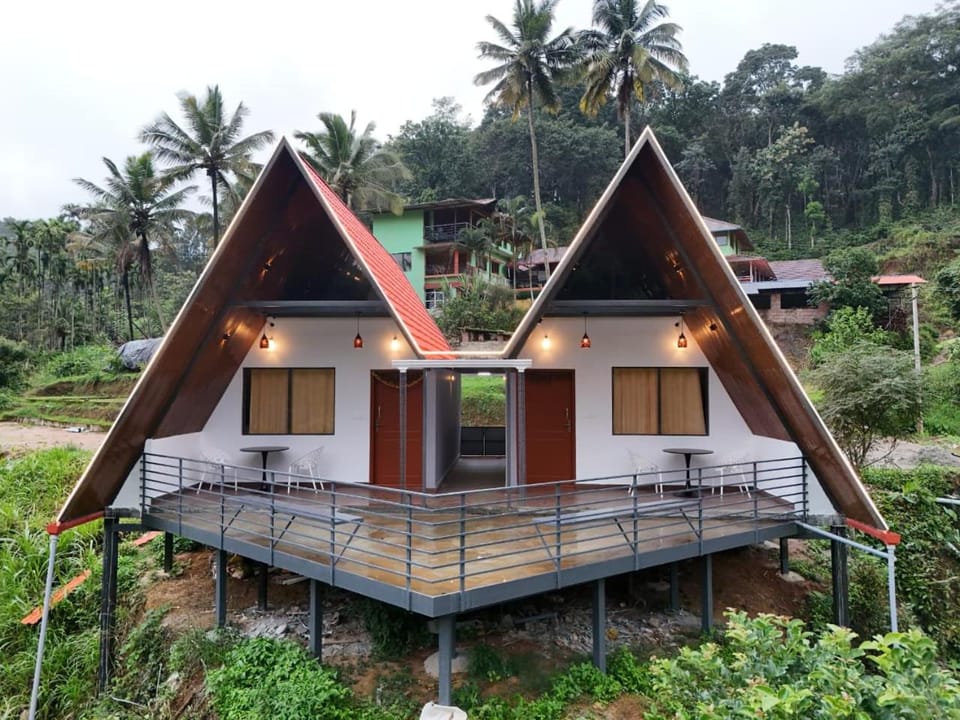 Coorg Natures Retreat Luxury M-frame cottages Vacation rental in Karnataka