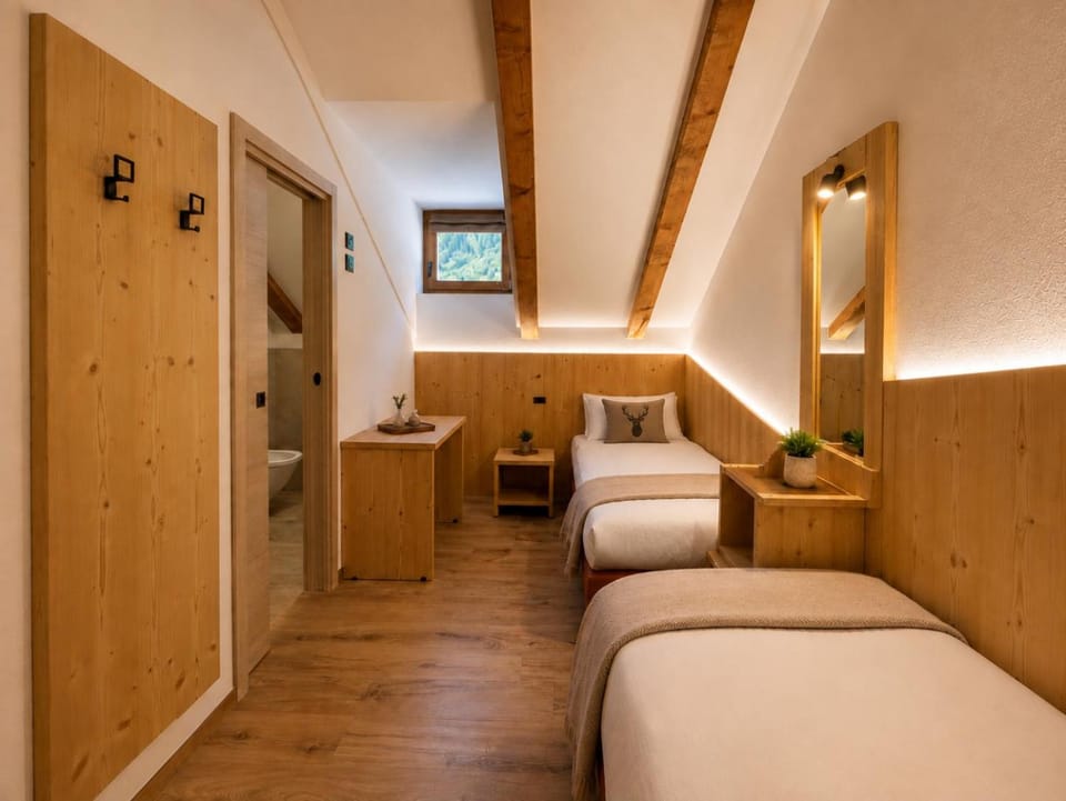 Bed, Photo of the whole room, Bedroom, wardrobe