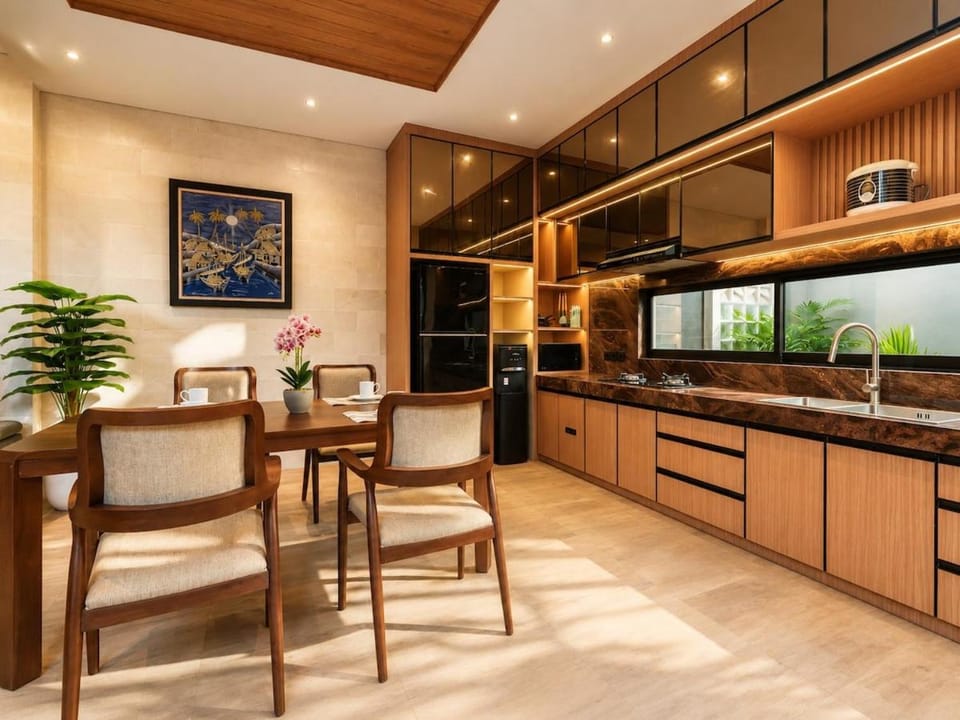 Blissful 2 BR New Modern Villa in Canggu Villa in North Kuta