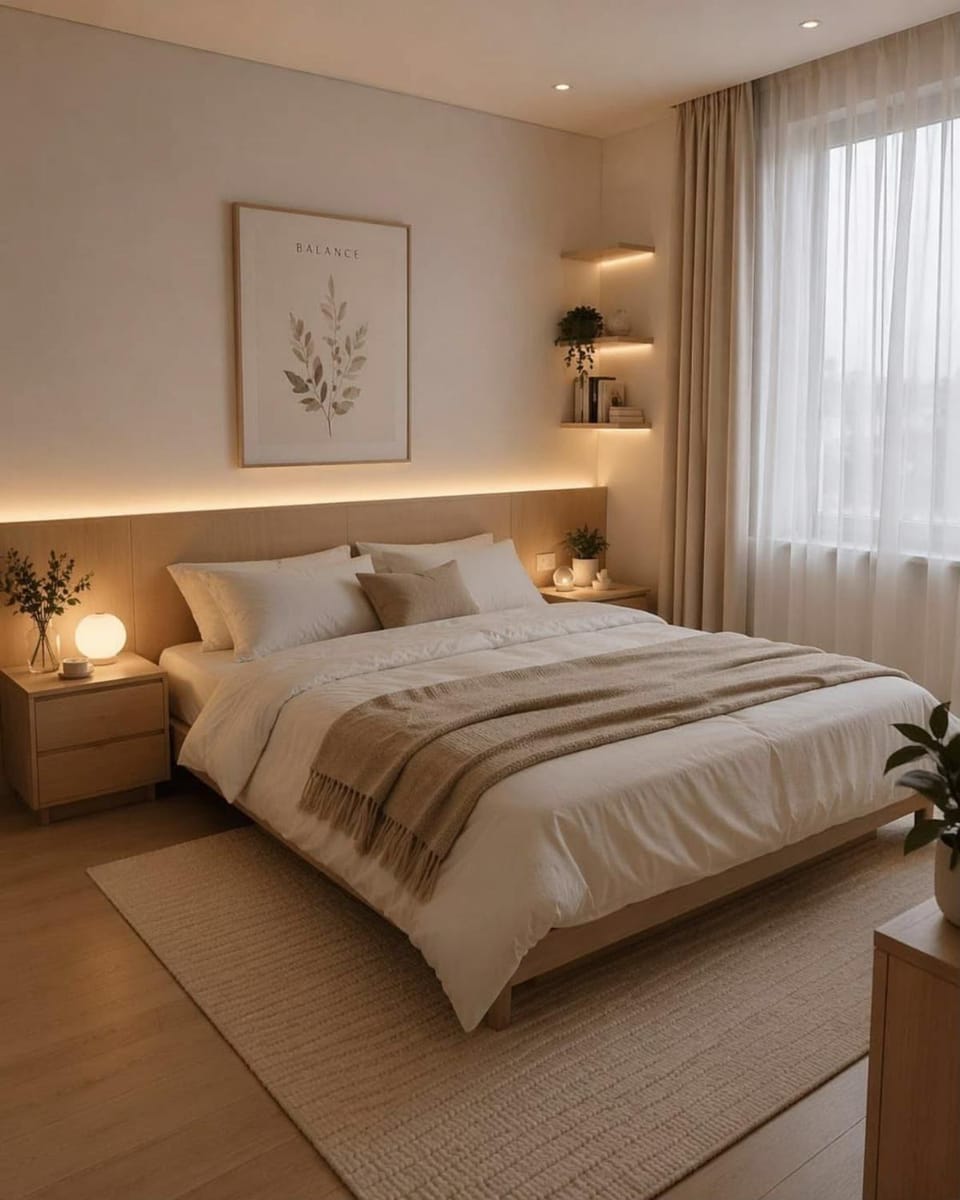 Bed, Photo of the whole room, Bedroom