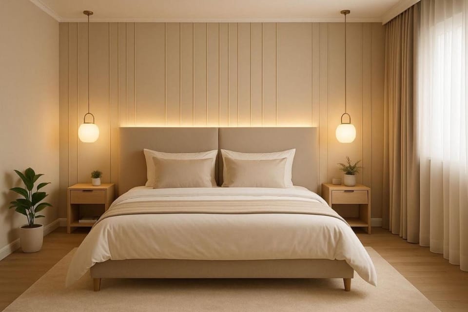 Bed, Photo of the whole room, Bedroom
