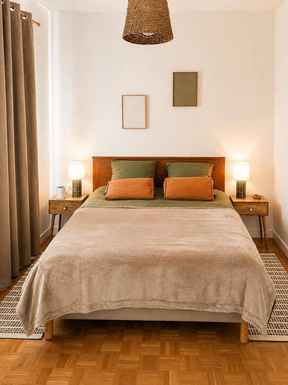 Bed, Photo of the whole room, Bedroom