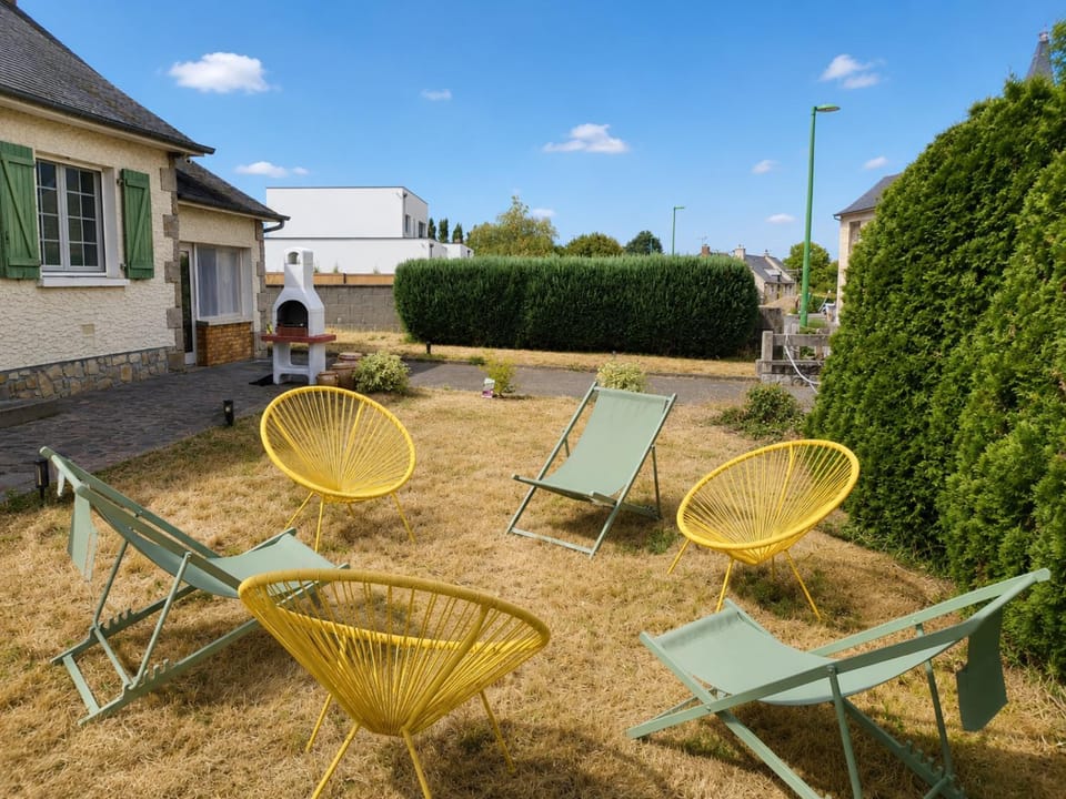 BBQ facilities, Garden, Garden view, furniture, sunbed