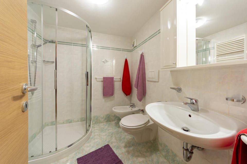 Shower, Toilet, Bathroom, bidet, towels