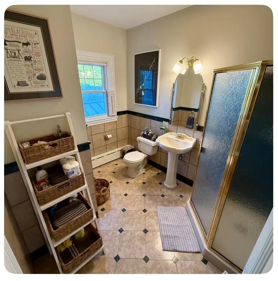 Shower, Toilet, Bathroom, towels