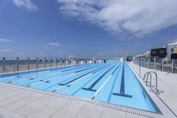 Pool view, Swimming pool