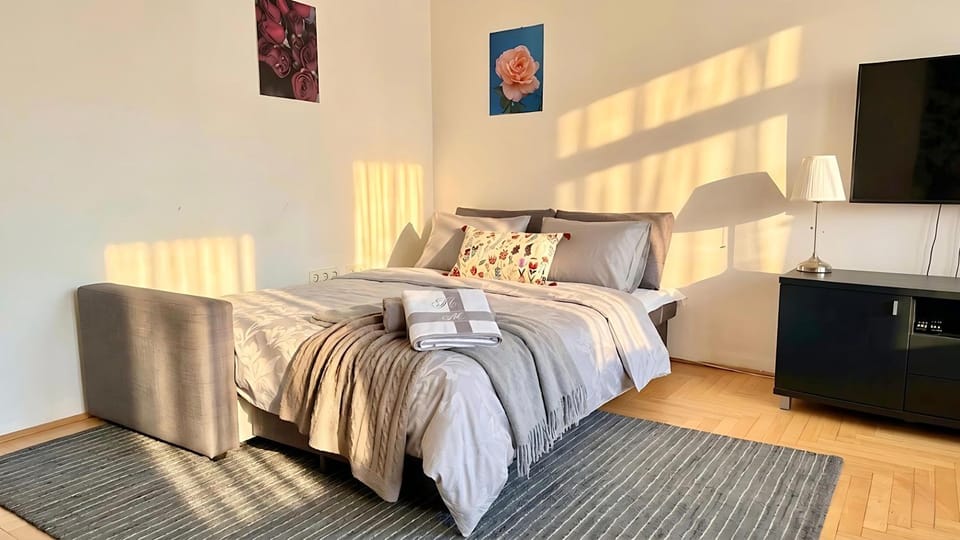 Downtown Madonna Residency - 3 rooms, AC, Garage, Balcony Apartment in Budapest