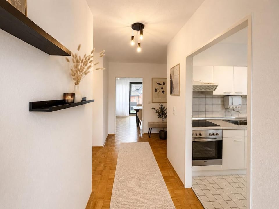 Modern Suite 02 I Smart TV I Balkon I Zentral Apartment in Gelsenkirchen