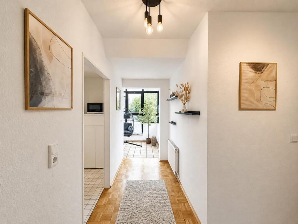 Modern Suite 02 I Smart TV I Balkon I Zentral Apartment in Gelsenkirchen