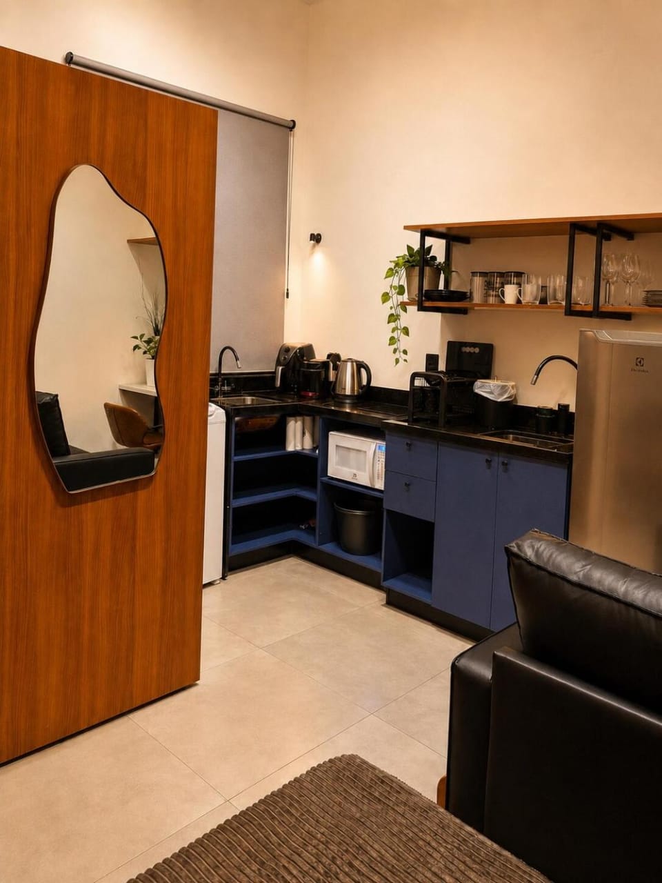 Studio Echo Living 05 Novo Completo com Ar Quente e Frio, Cozinha Completa, Wifi, Vaga para Veículo Apartment in Chapecó