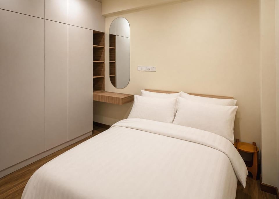 Bed, Bedroom, wardrobe