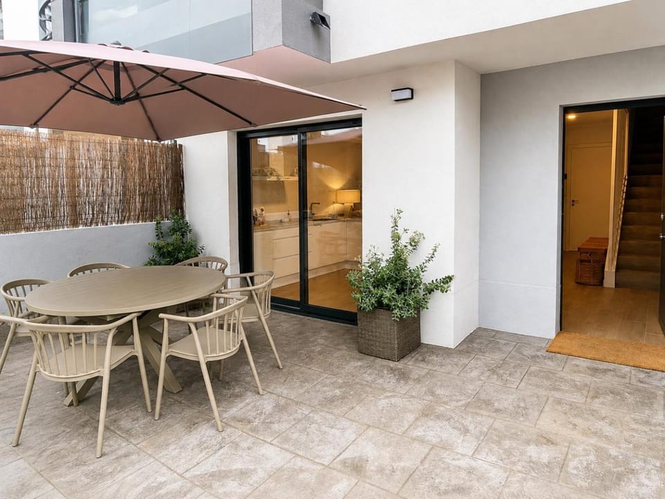 Patio, Lobby or reception