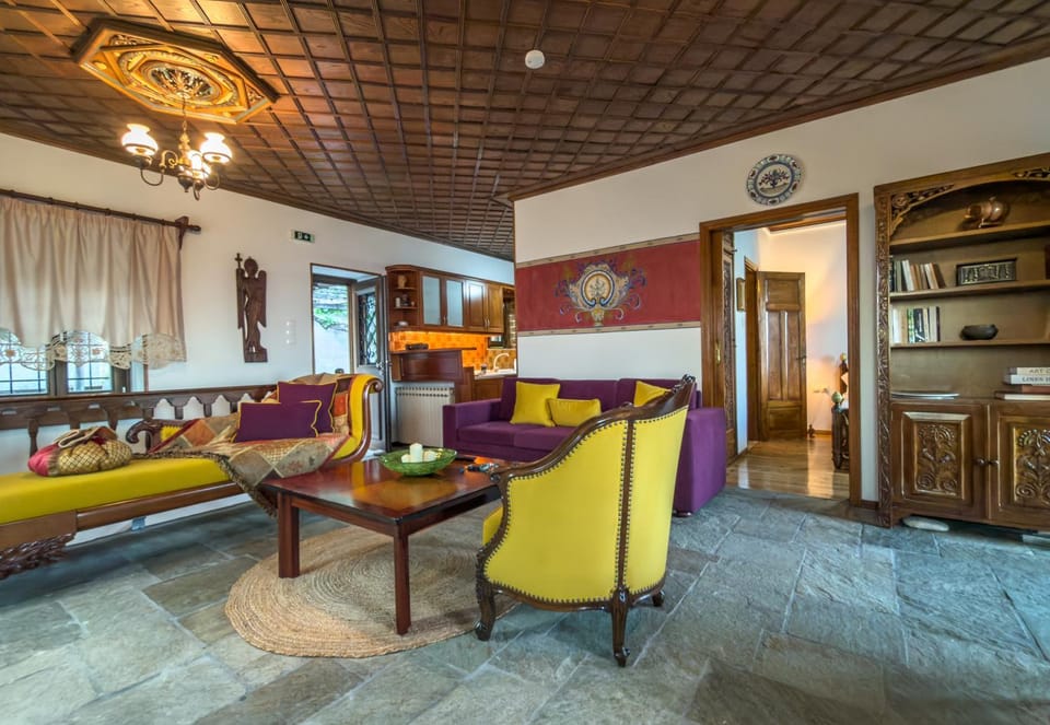 Library, Living room, Seating area, Dining area
