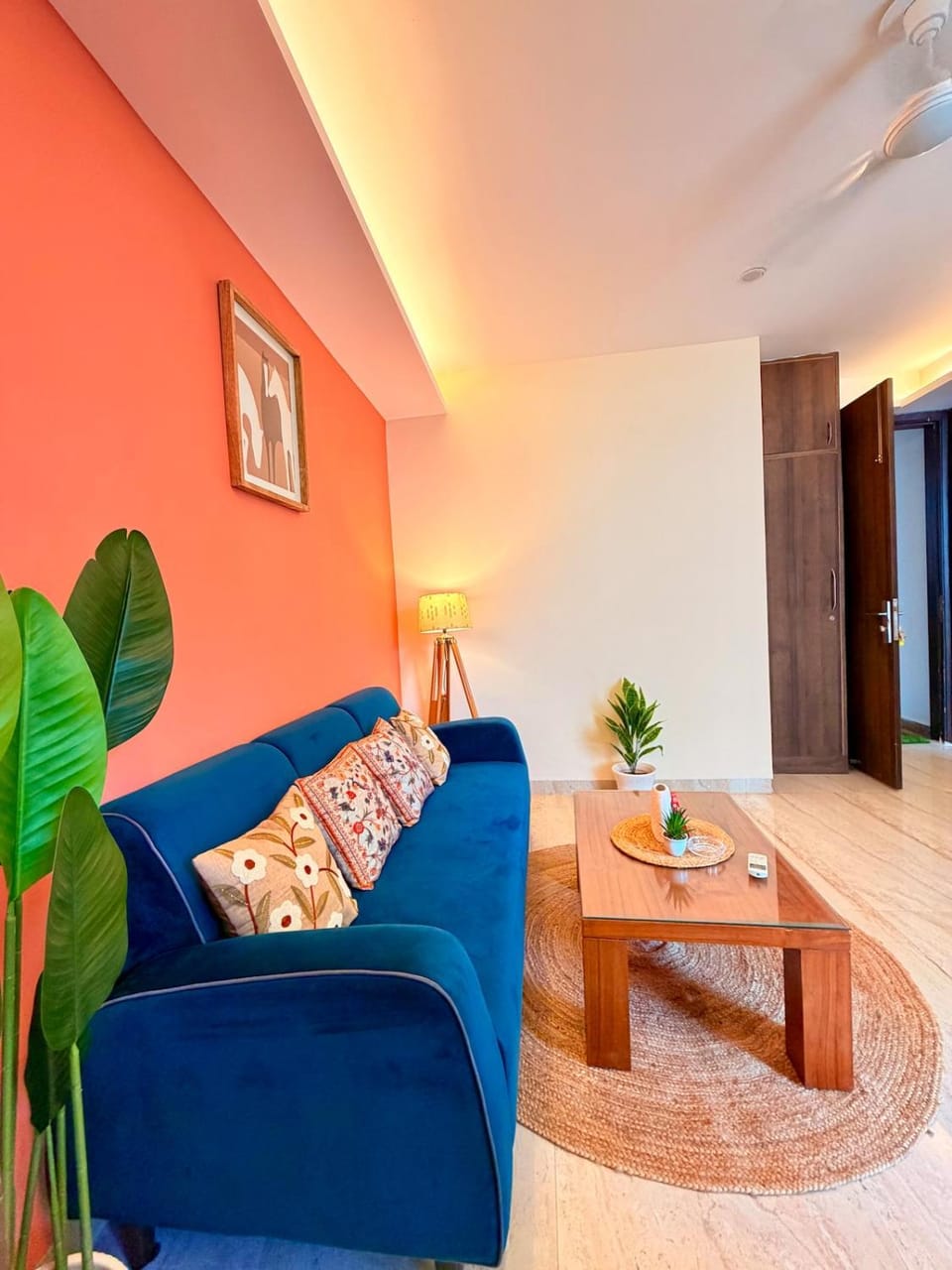 Luxury 1BHK on Golf Course Road with Self Check In Apartment in Gurugram