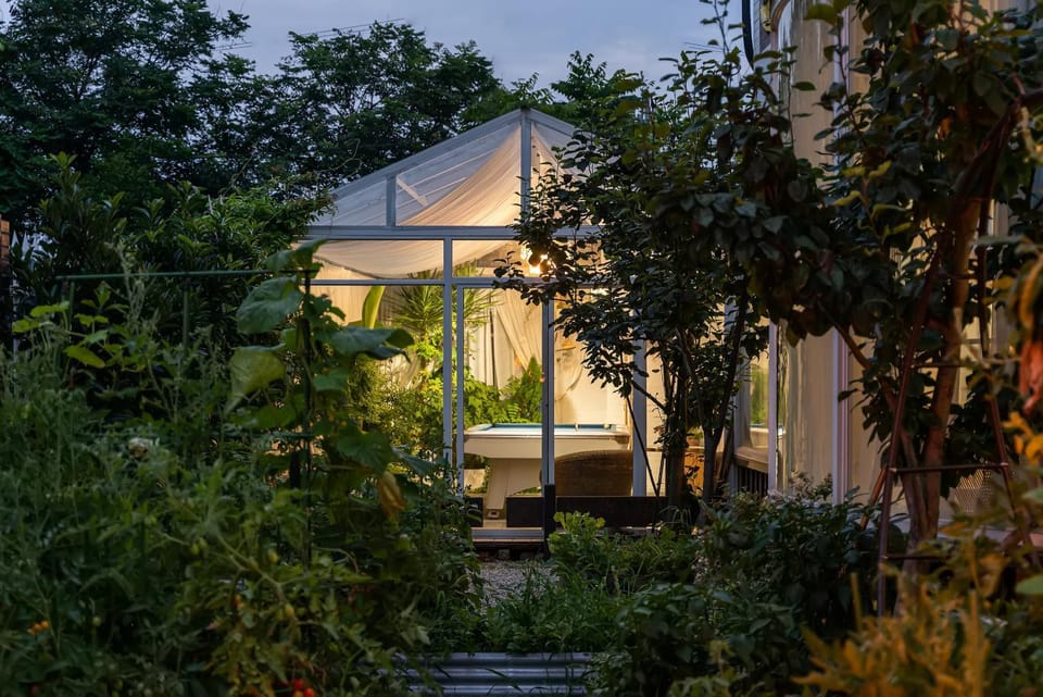 Natural landscape, Garden, Garden view