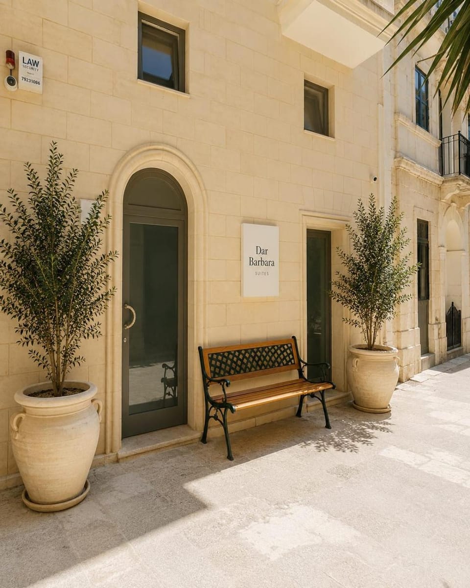 Property building, Patio