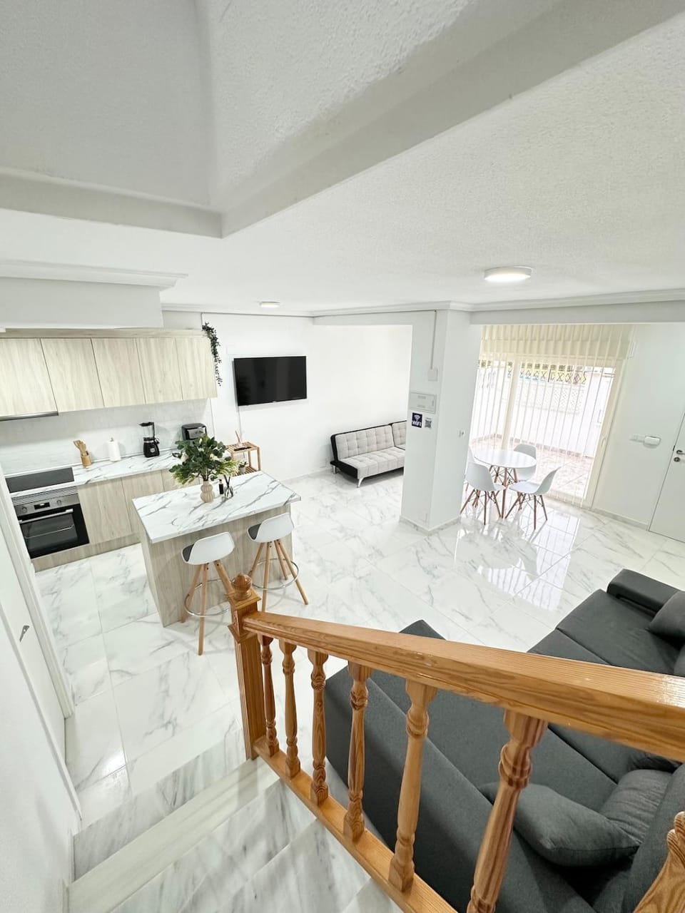 Villa Rosa in La Mata with a pool view House in Torre La Mata