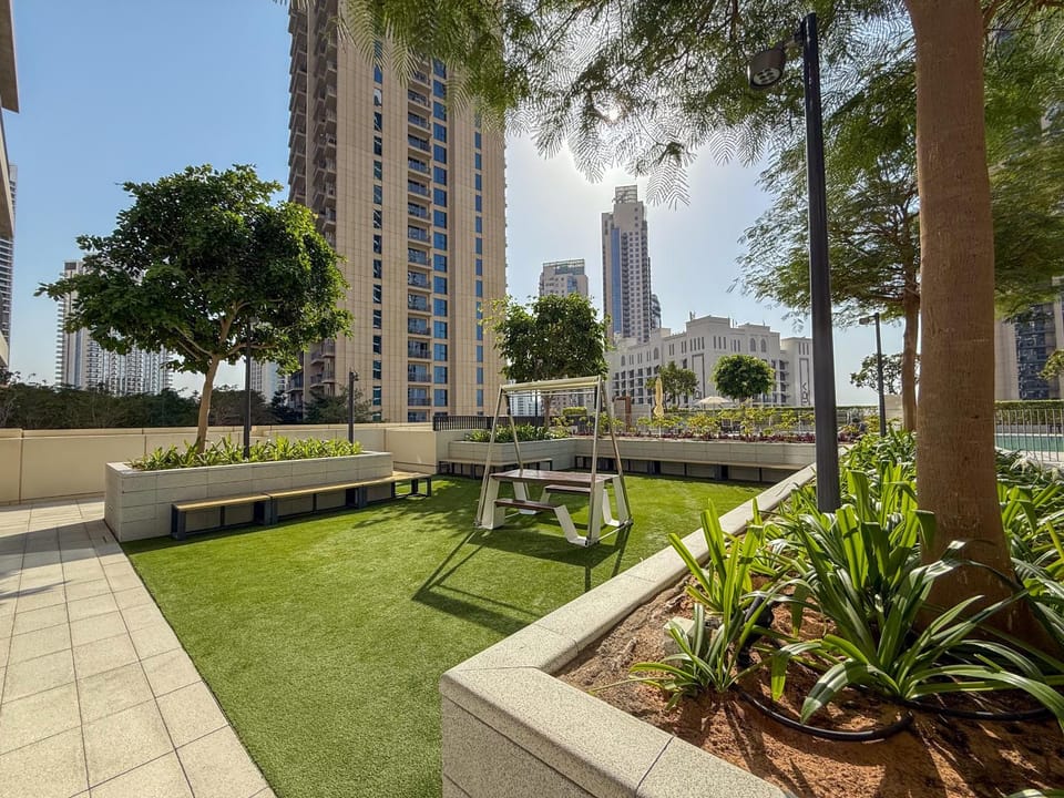Property building, Garden