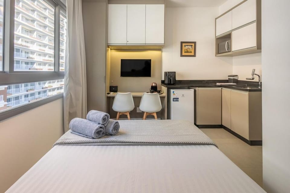 Apartment in São Paulo in front of Nubank Park-Allianz 909 Apartment in Sao Paulo City