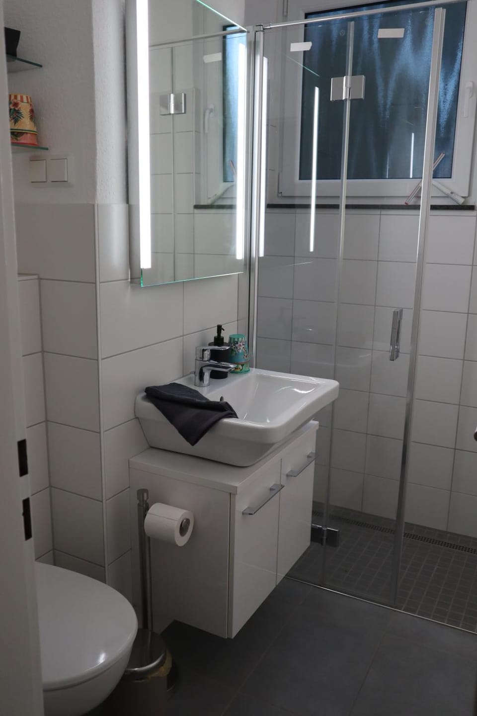 Shower, Toilet, Bathroom, towels