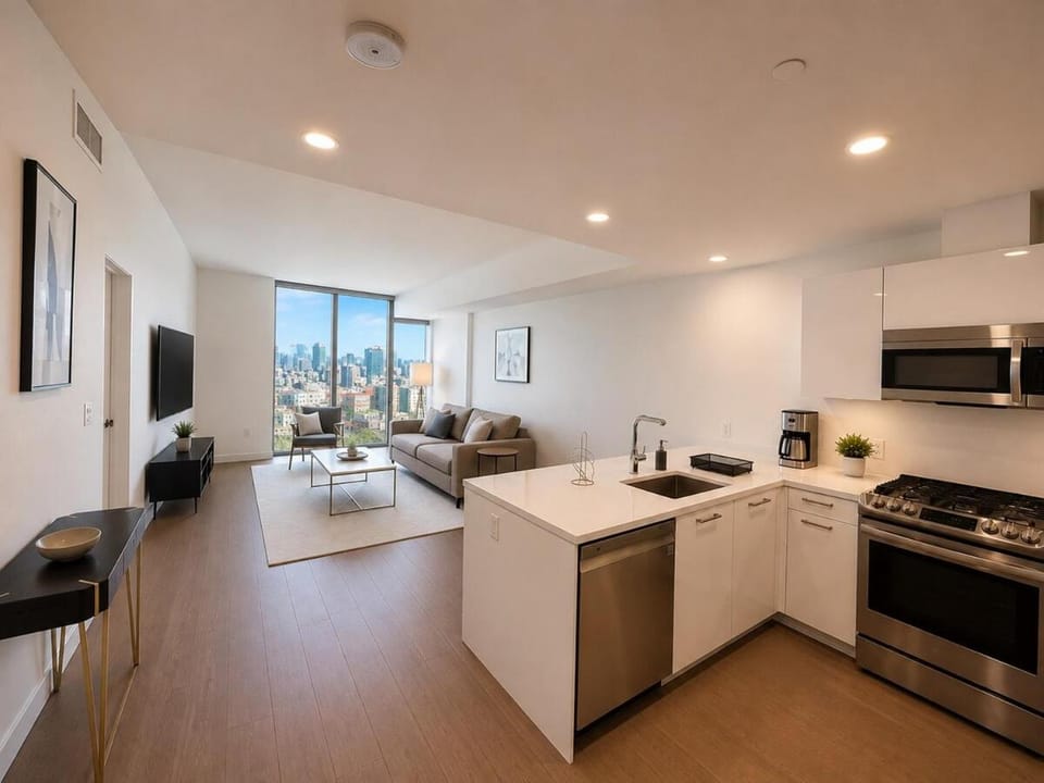 1 BED Apartment in KoreanTown with a View of DTLA Apartment in Glendale