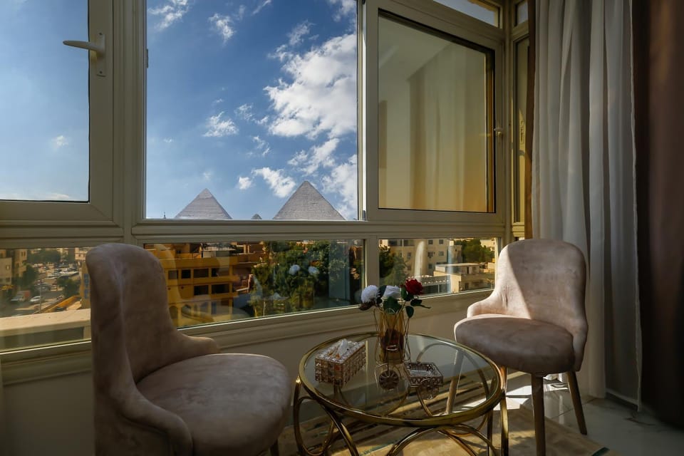 Patio, Day, View (from property/room), Balcony/Terrace, Living room, Seating area, Dining area