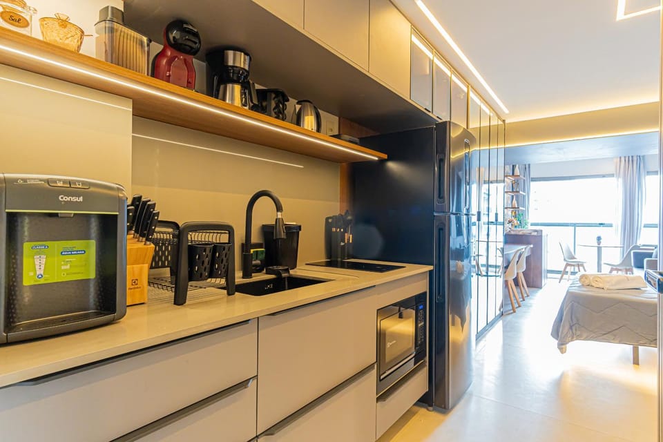 Consulado EUA - 4 hóspedes - Air Brooklin C/ Vaga Apartment in Sao Paulo City
