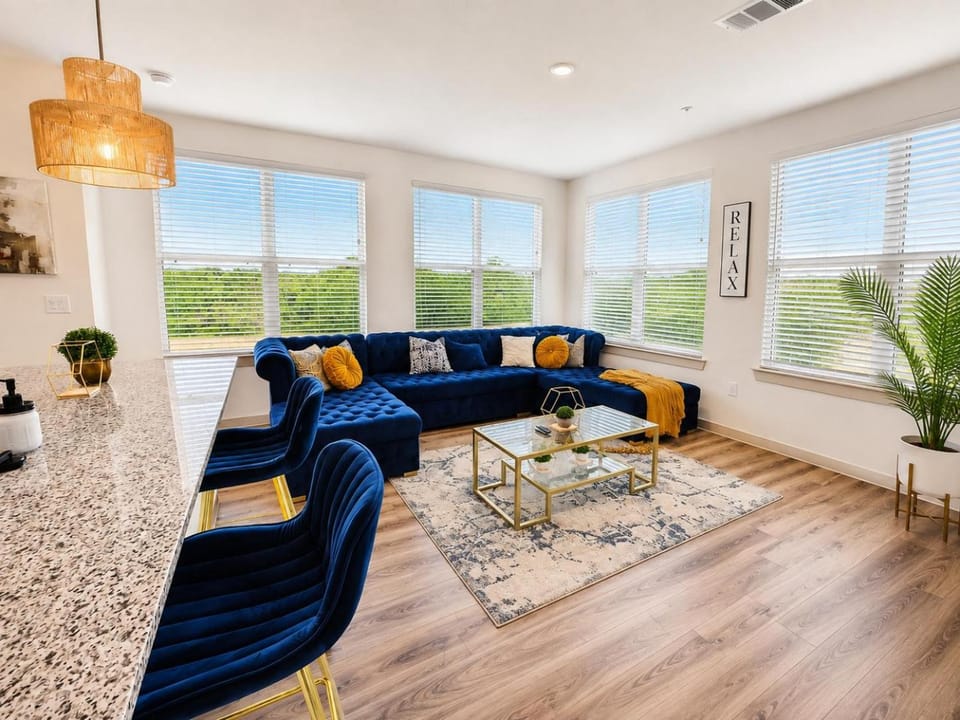 Elegant 2 Bedrooms 3 Beds with Resort Aminities Apartment in Katy