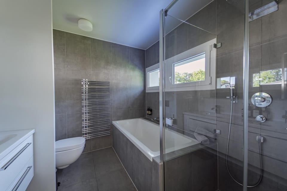 Shower, Toilet, Bathroom, Bath, towels