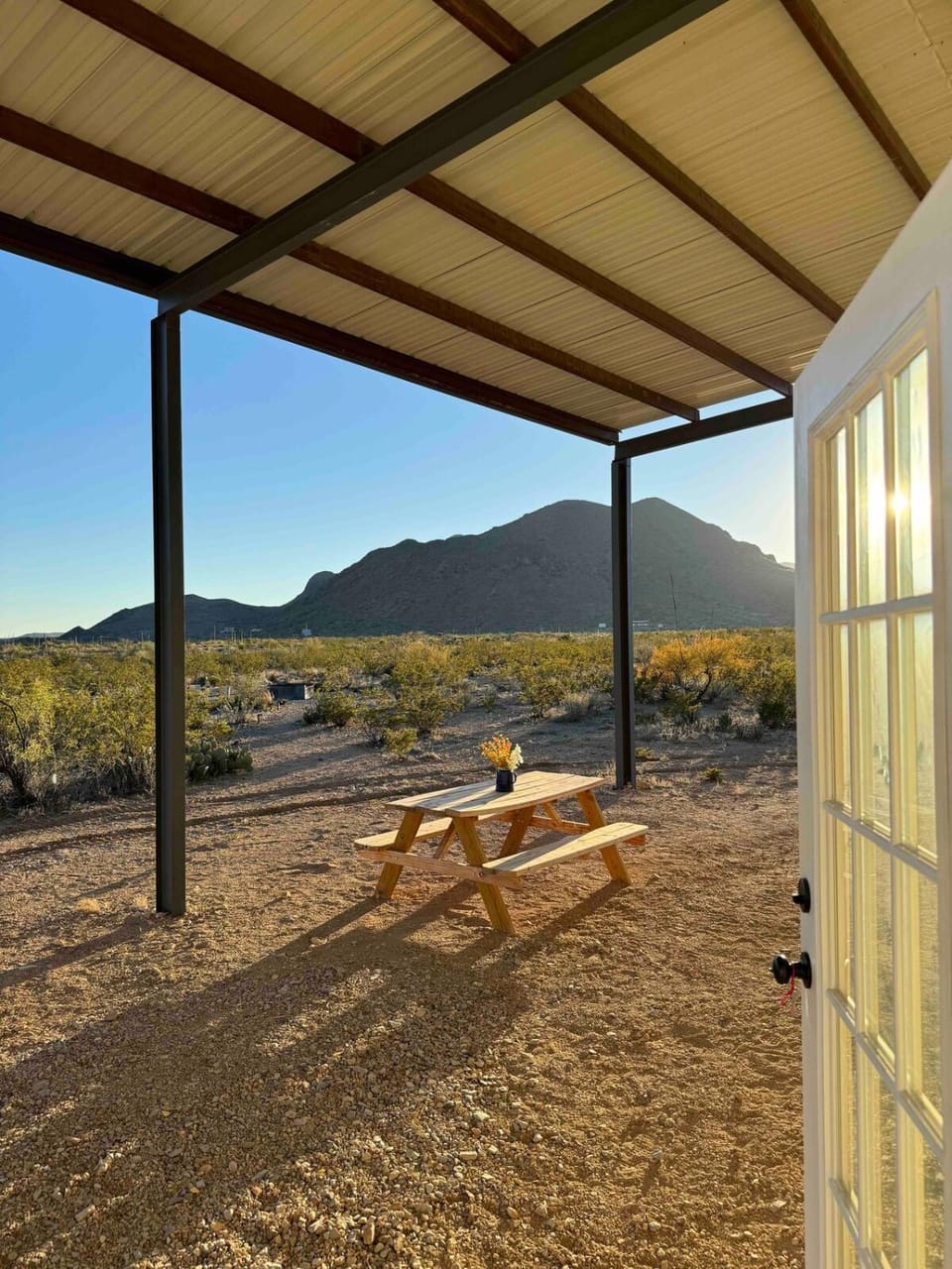 Terlingua Container Home Retreat House in Big Bend National Park