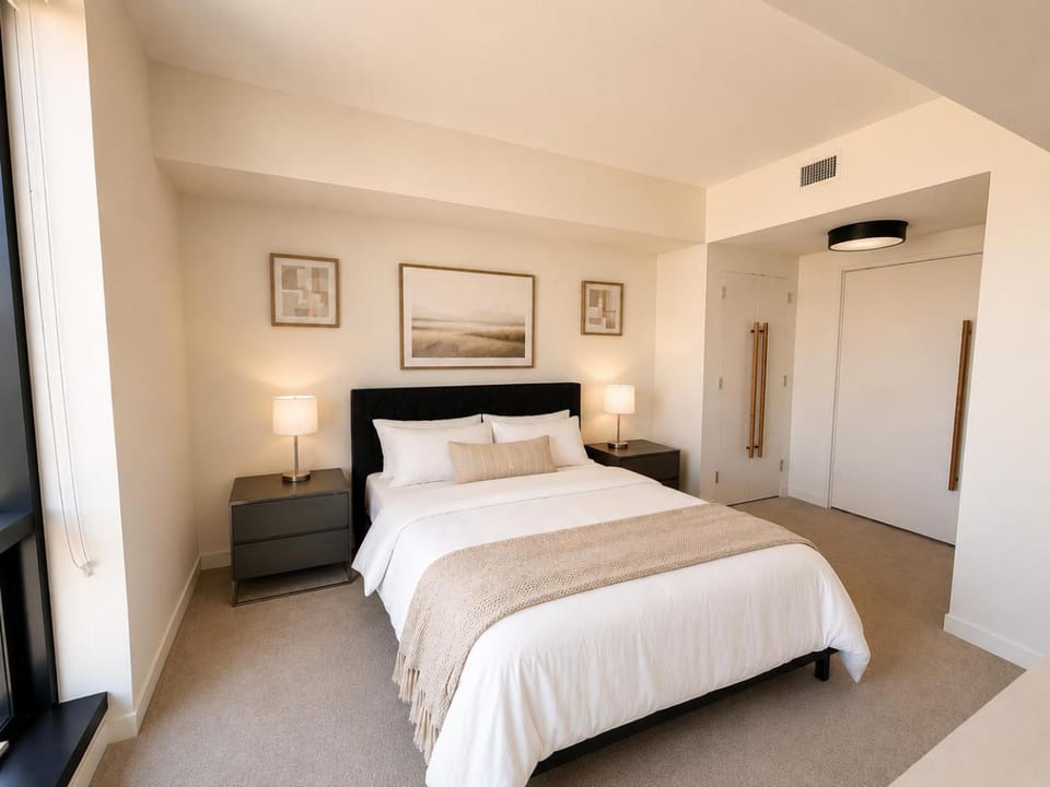 Bed, Photo of the whole room, Bedroom