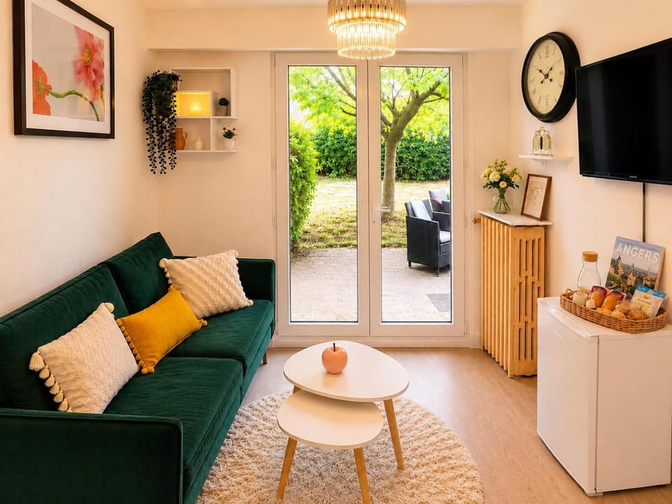 T2 Cosy Jardin privatif 8 min du centre parking Apartment in Angers