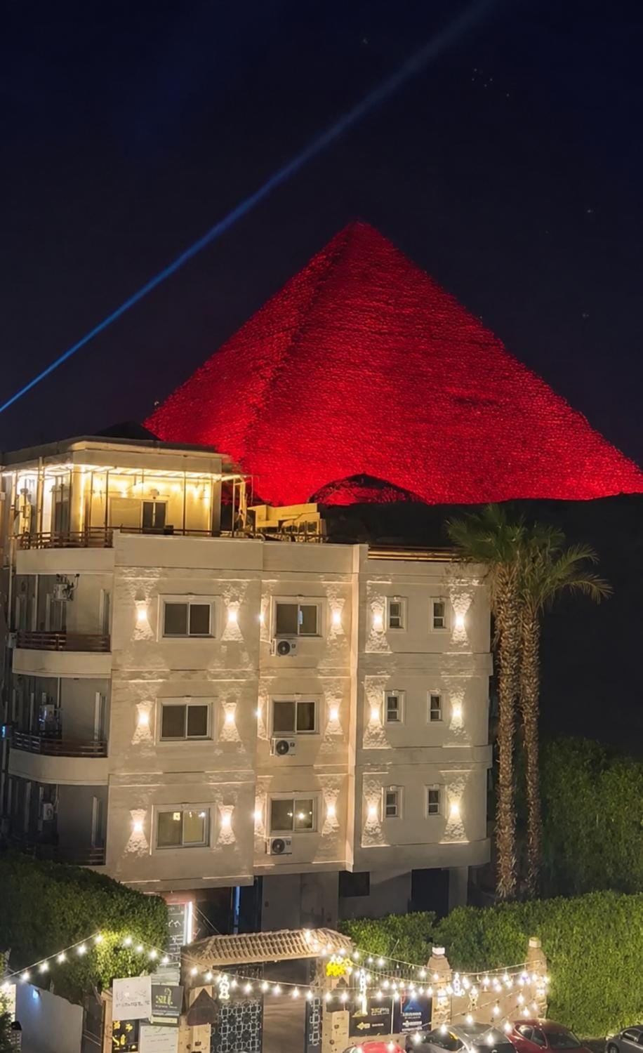 Property building, Night