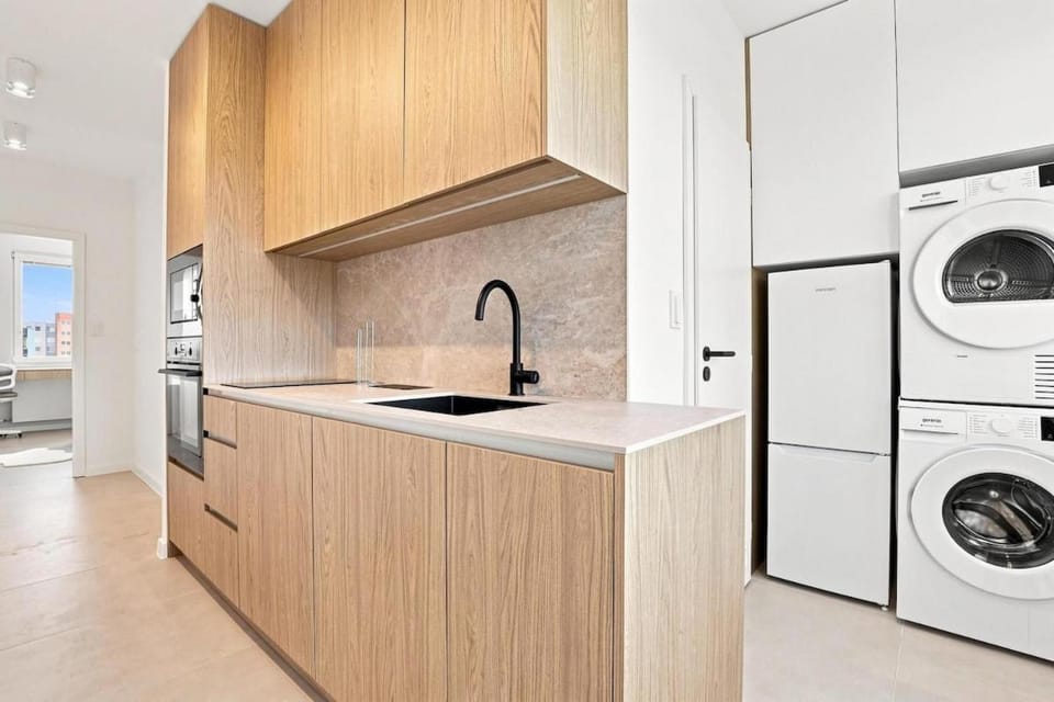 Kitchen or kitchenette, dishwasher, minibar, oven, pet friendly, stove, washing machine, dryer