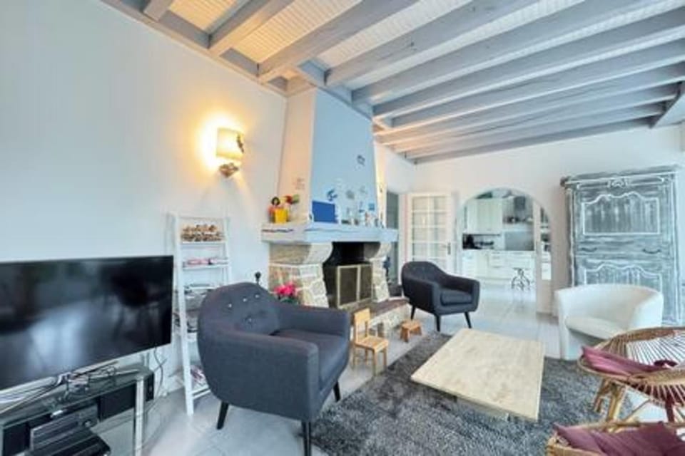 Les Sylphes - Parking WiFi TV 350m to the beach House in Pornichet