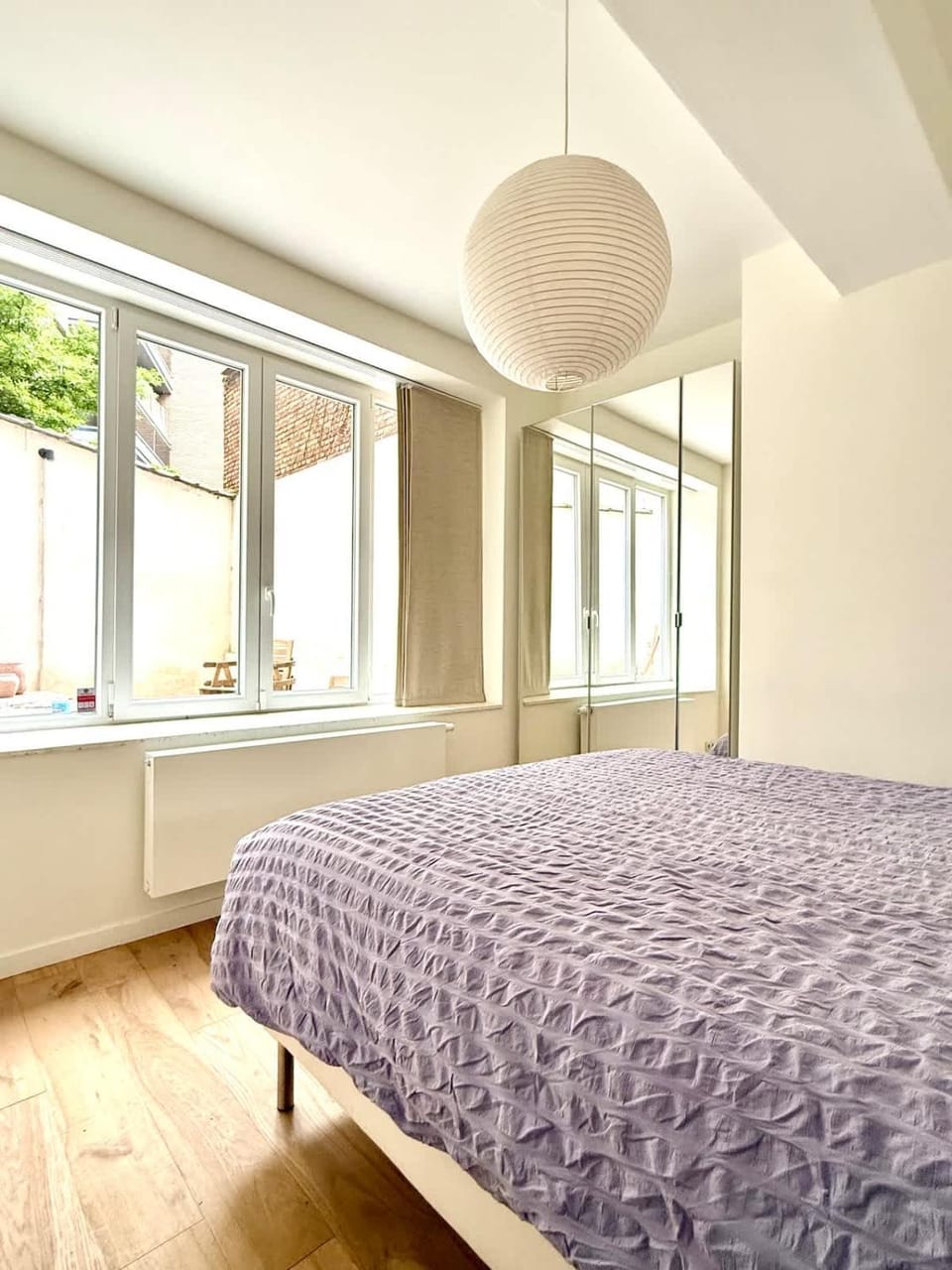2 bedrooms - baby crib & furnished terrace in Brussels lovely Apartment in Brussels