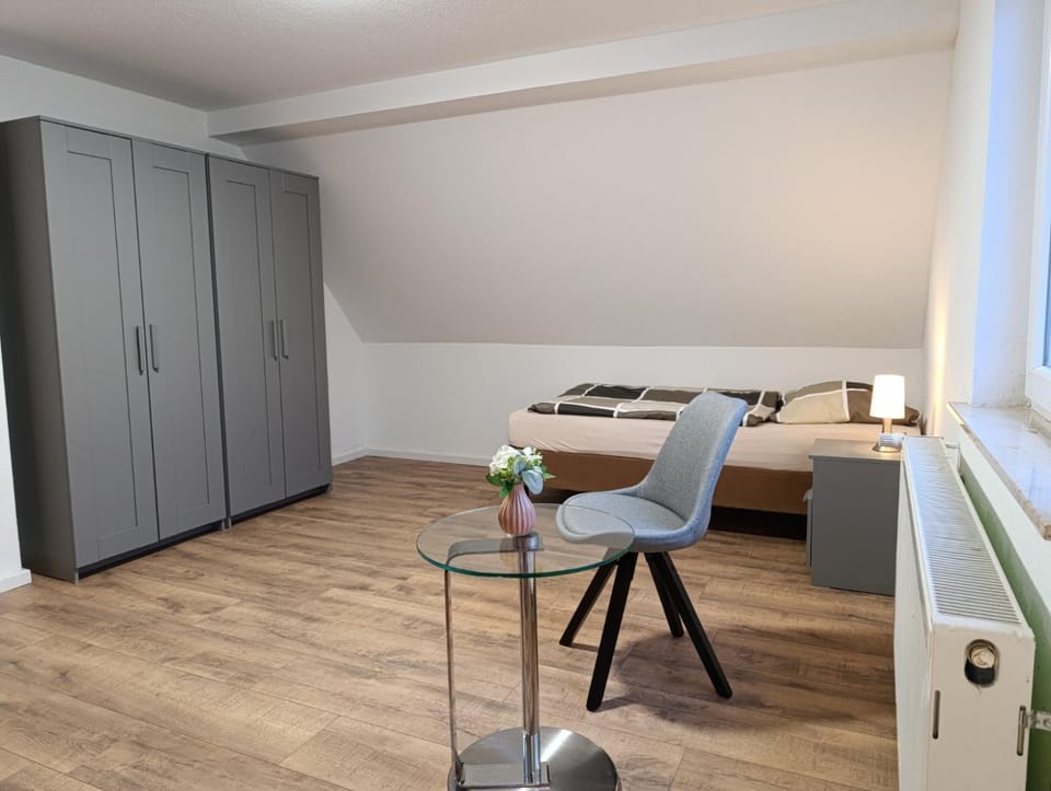 Bed, Photo of the whole room, Bedroom, wardrobe