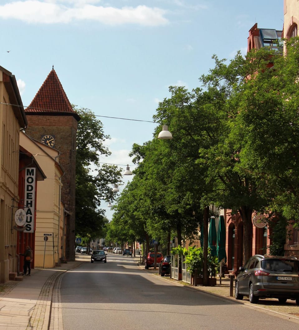 Quiet street view