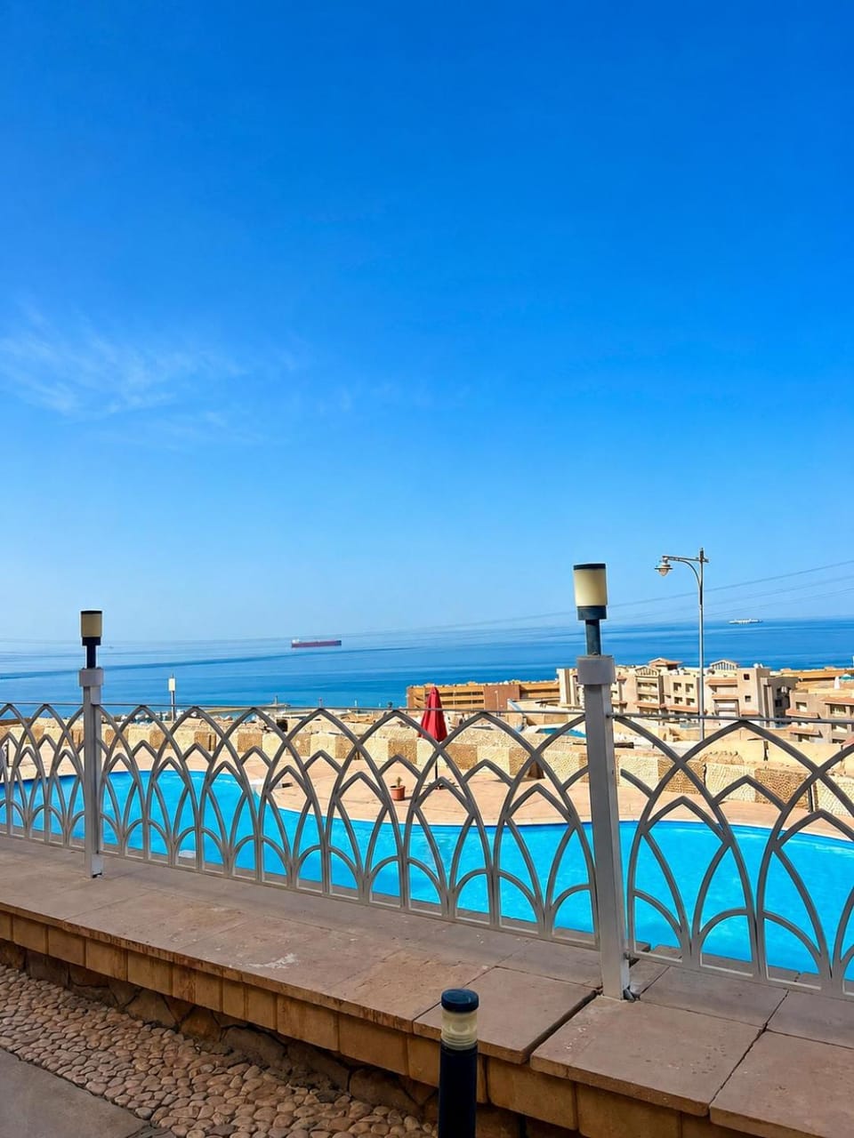 Day, Natural landscape, View (from property/room), Pool view, Sea view, Swimming pool